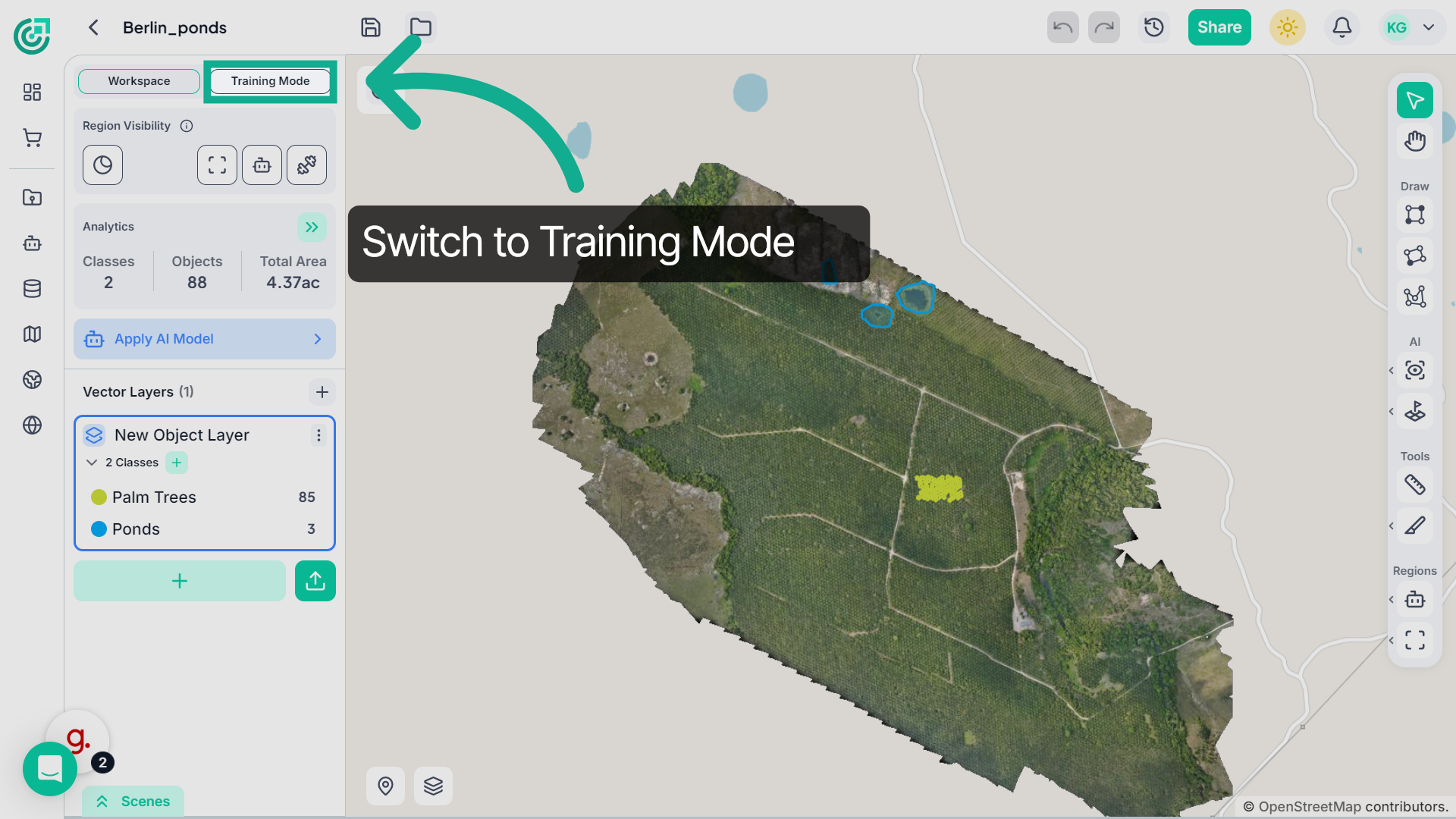 Enter Training Mode
