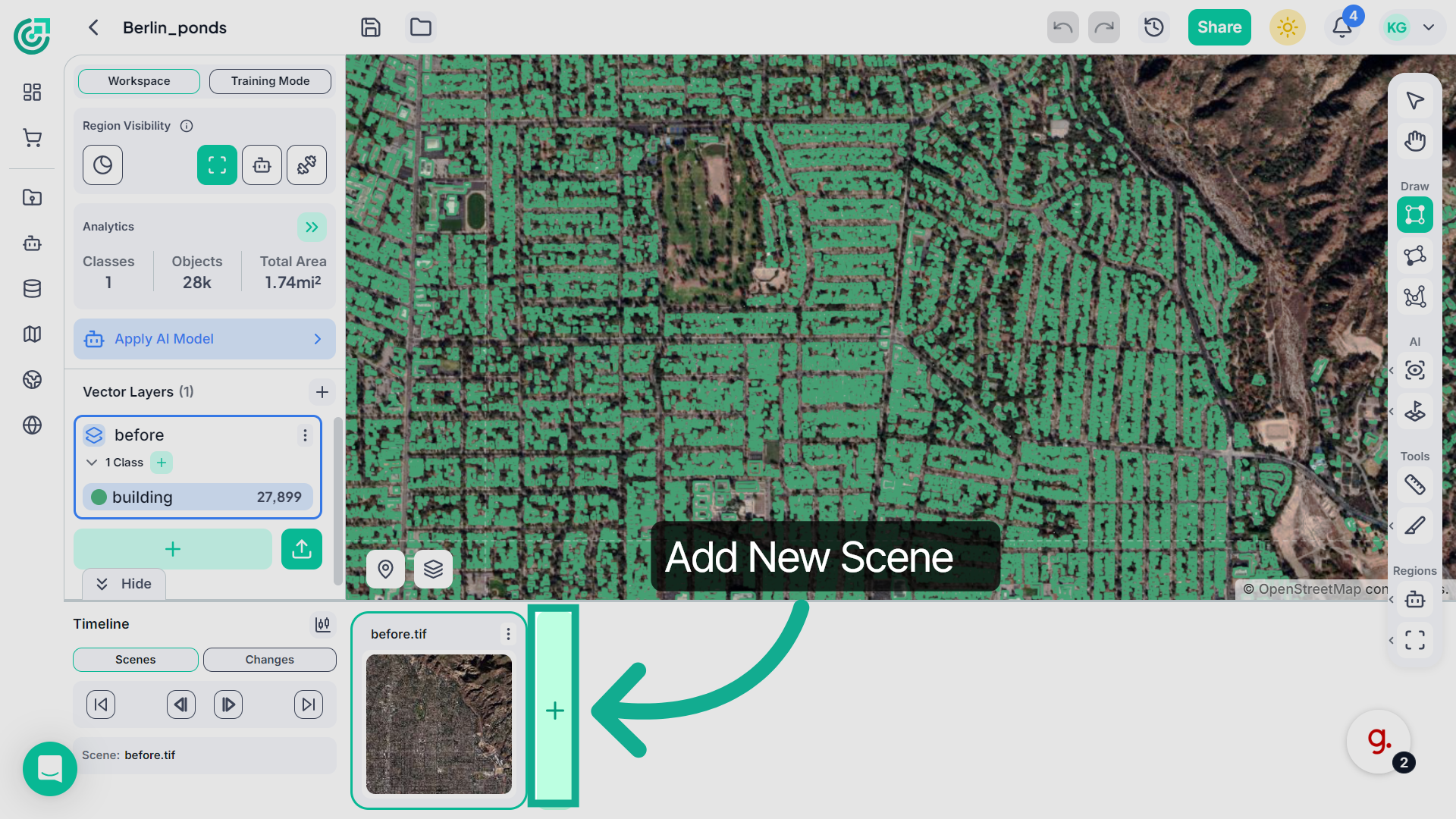 Add Scenes for Comparison