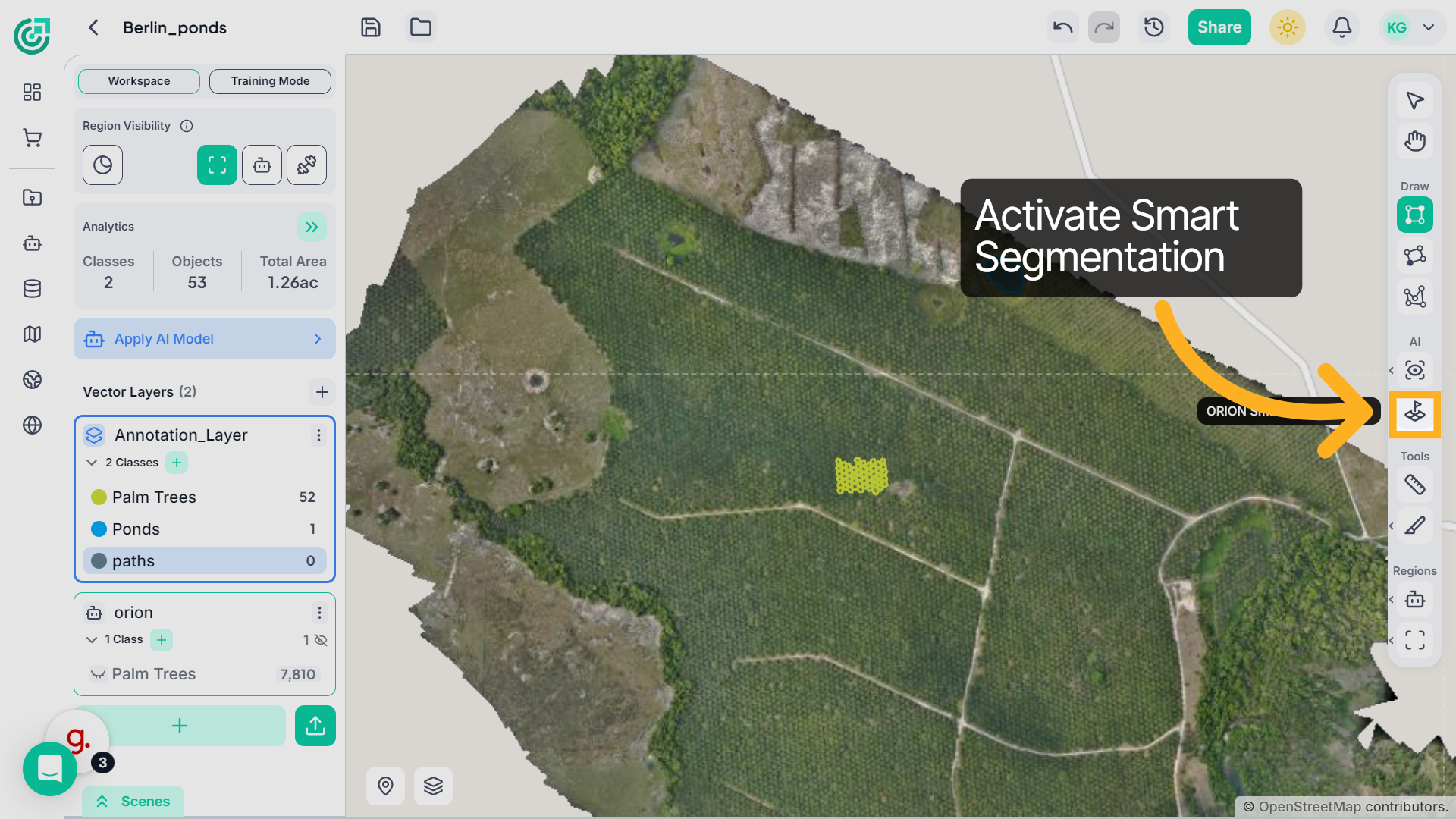 Activate Smart Segmentation