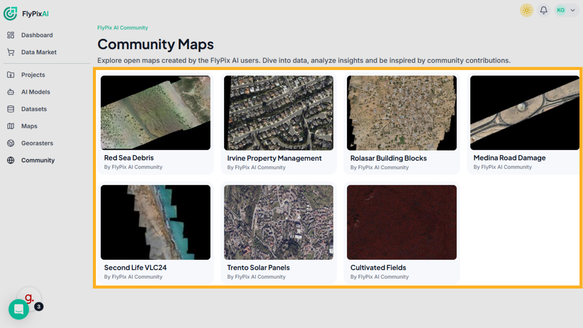 Browse Community Maps