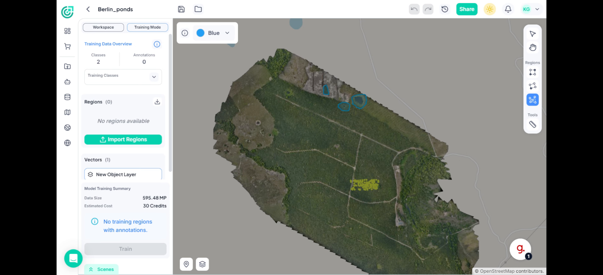 Annotate Objects in the Region
