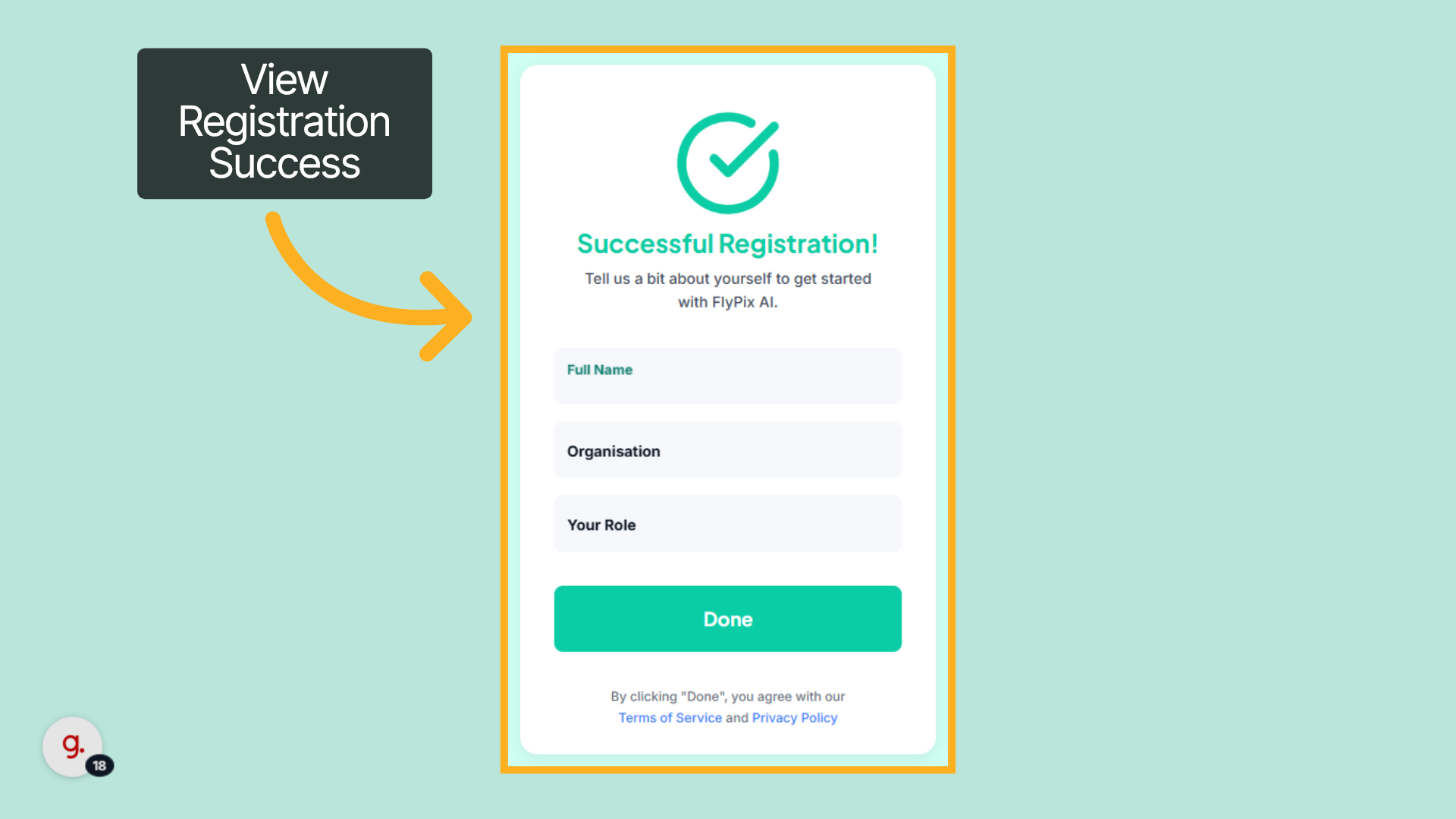 Registration Confirmation