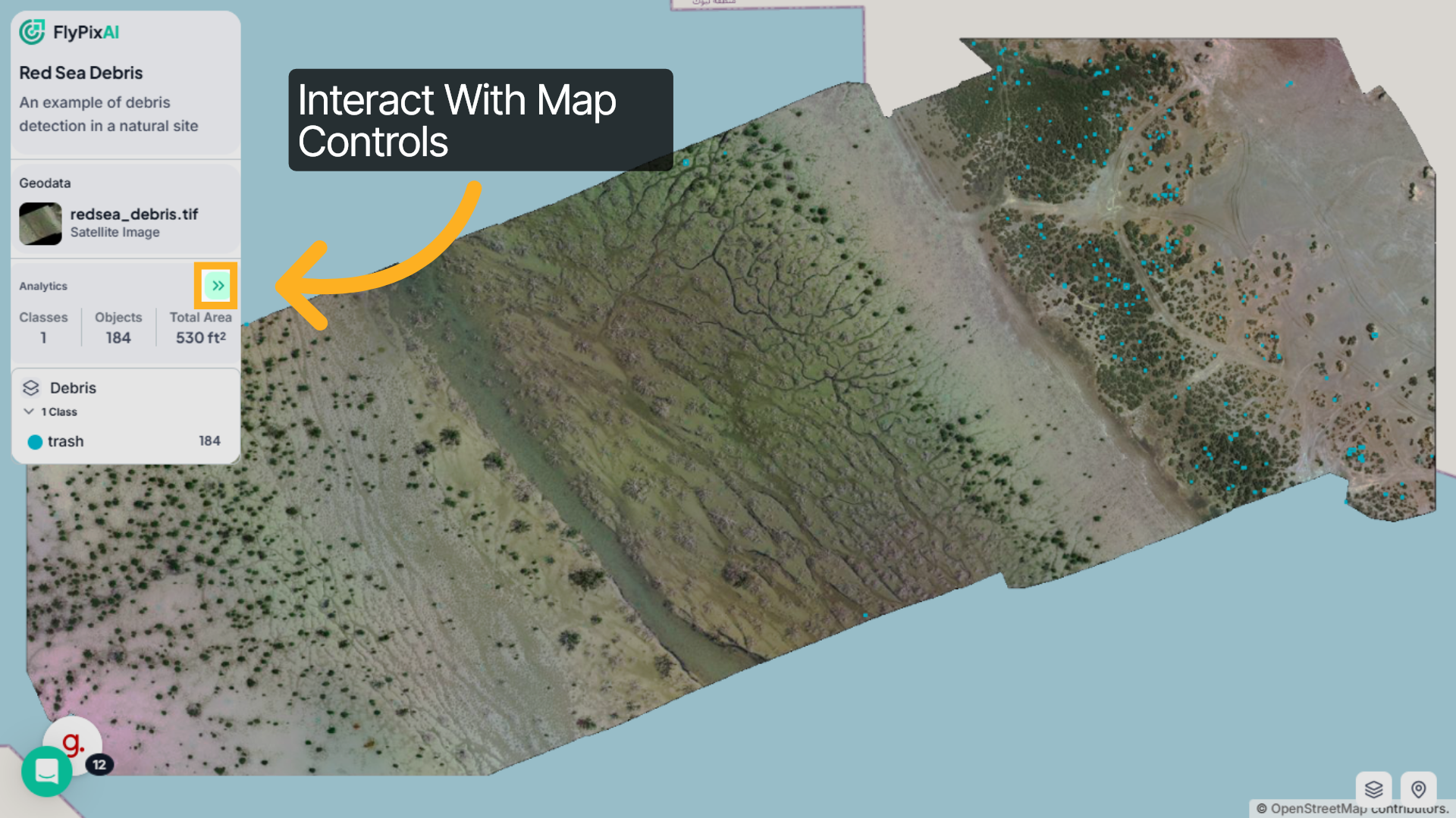 Interact With Map Controls