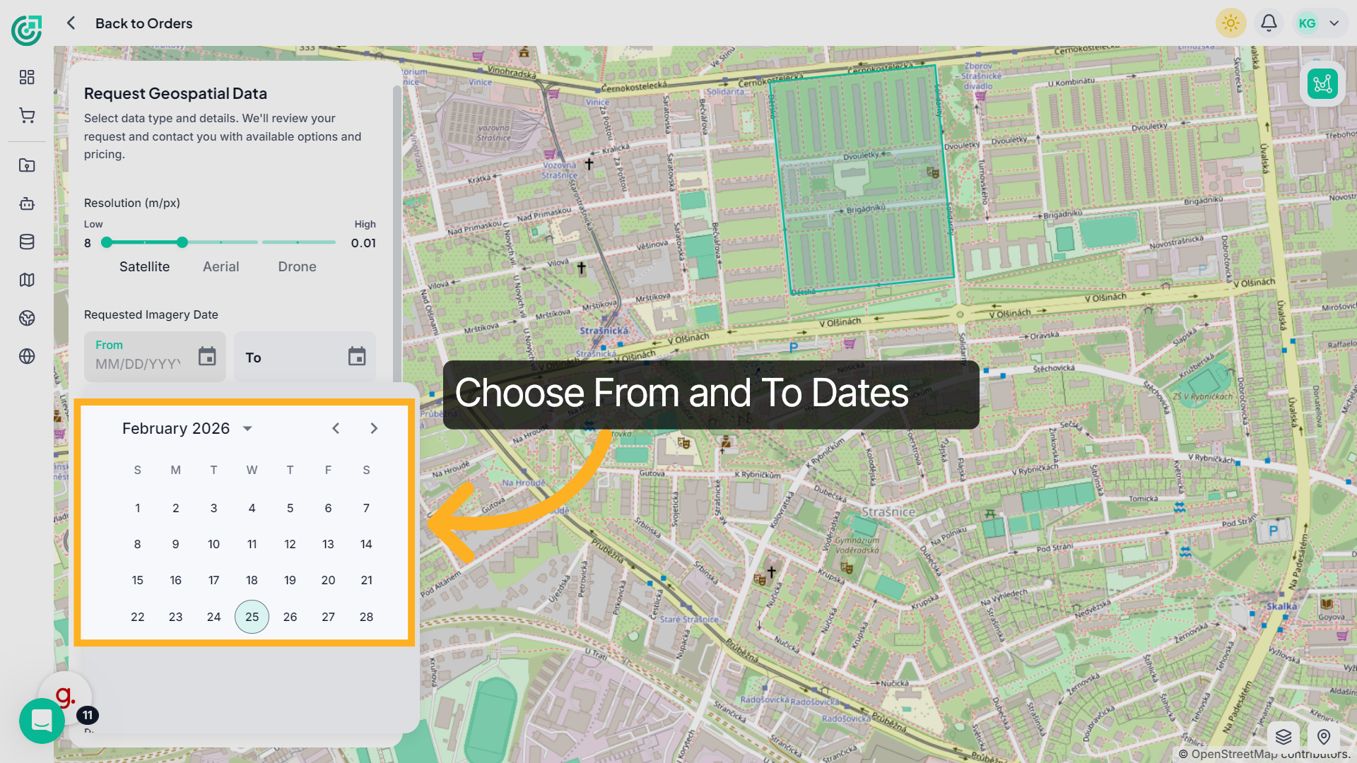 Choose Date