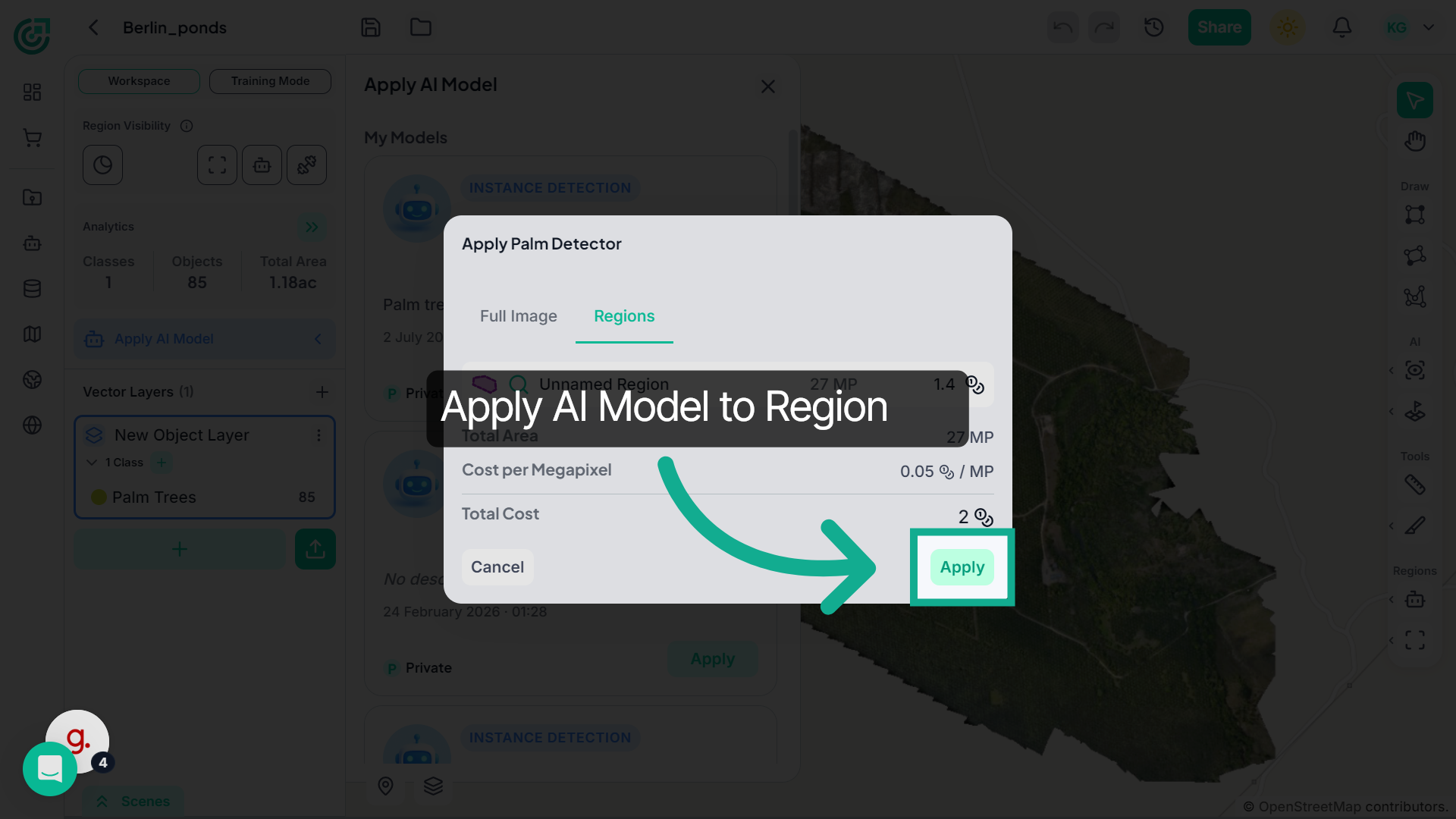 Apply Model to Regions
