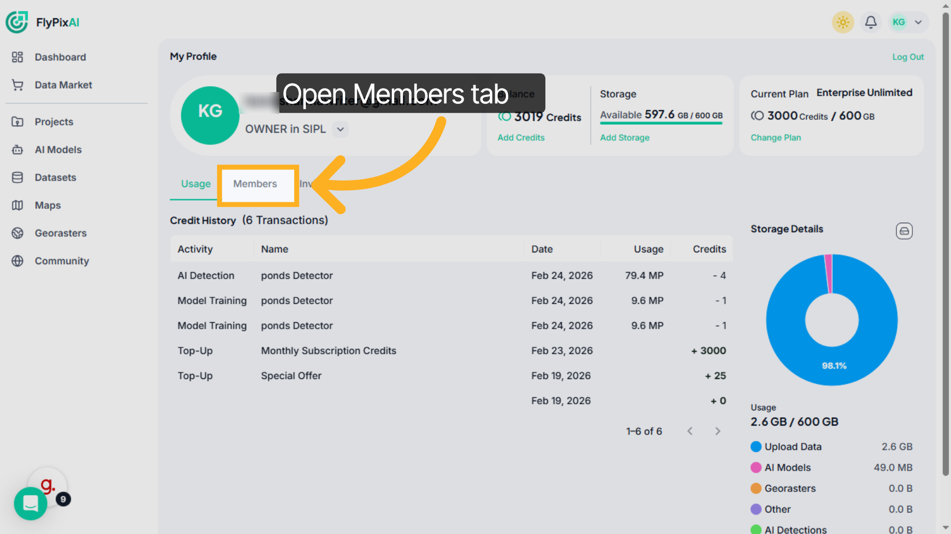 Open Members Management