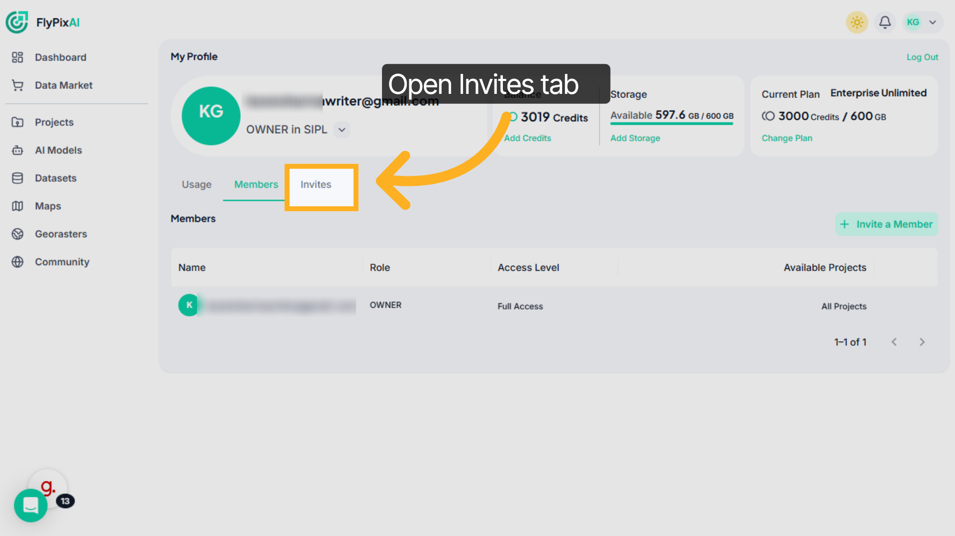 Open Invites Management