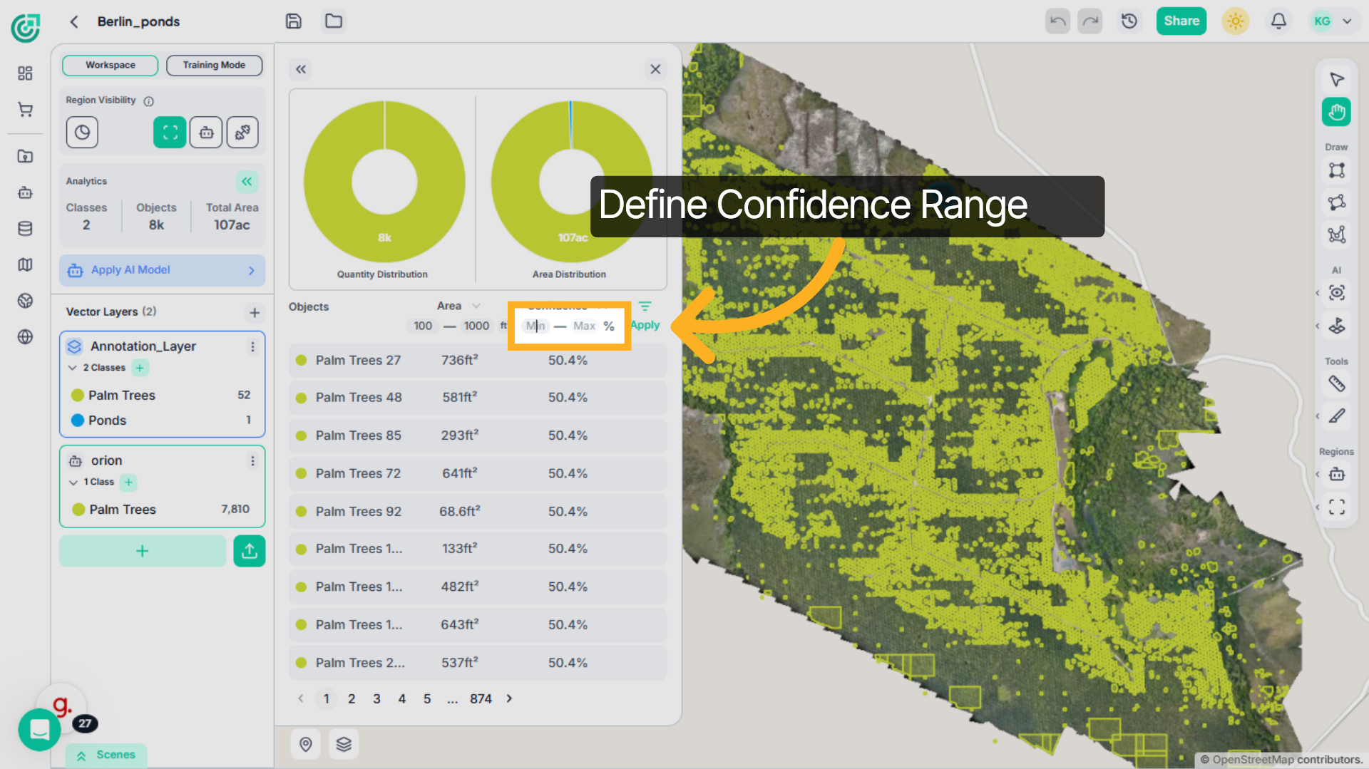Define Confidence Range