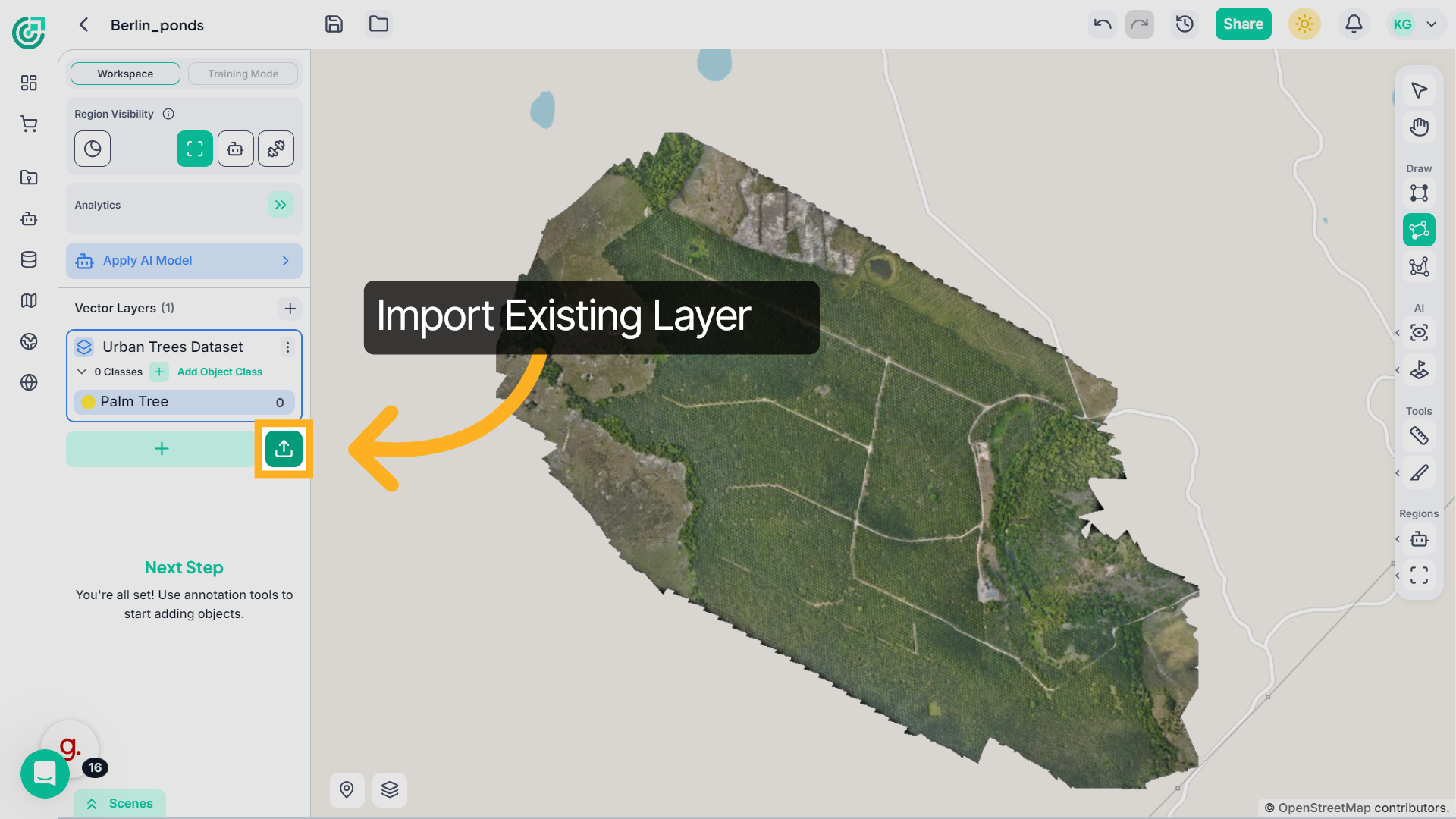Import Existing Vector Layer