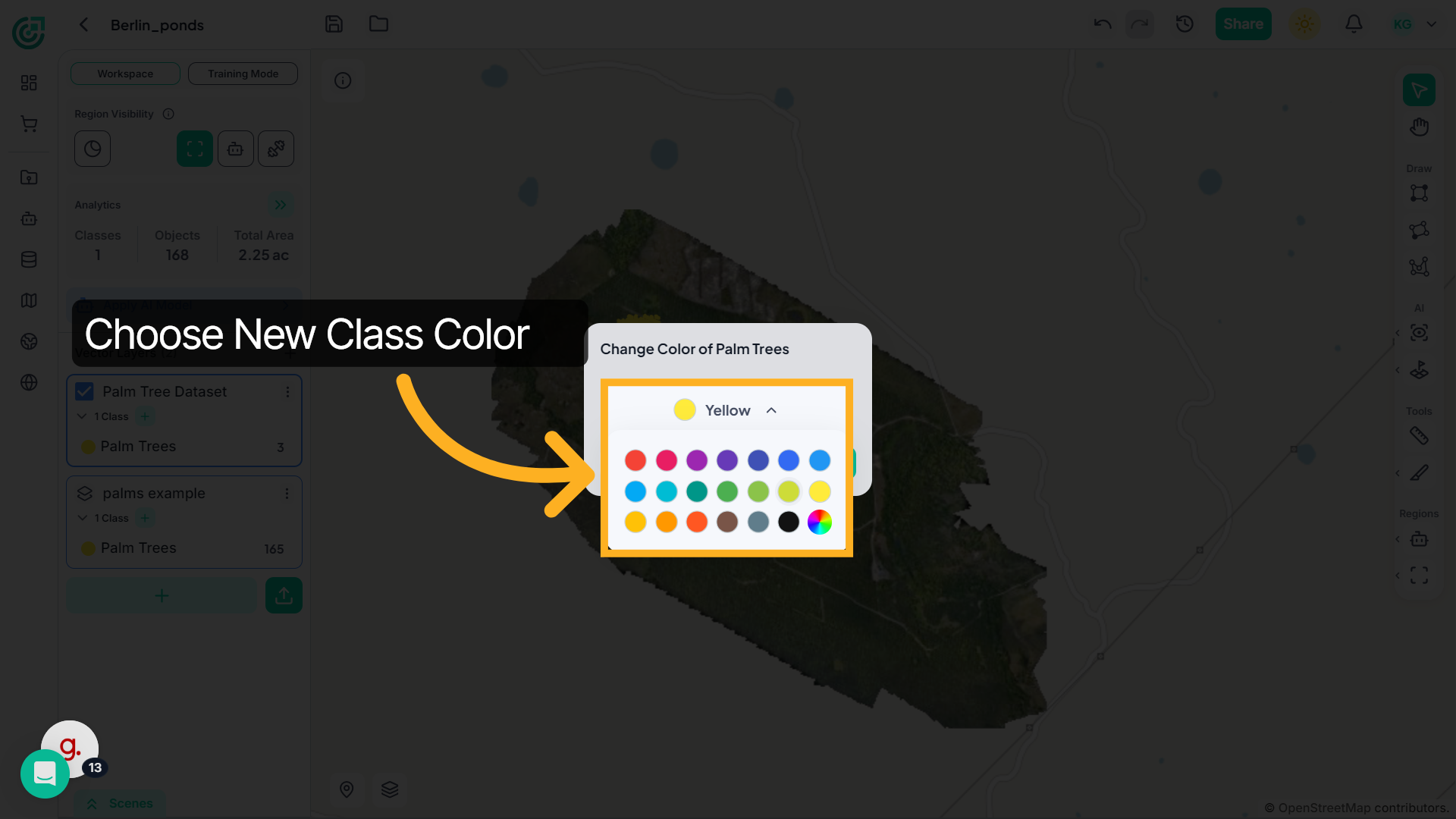 Choose a new color