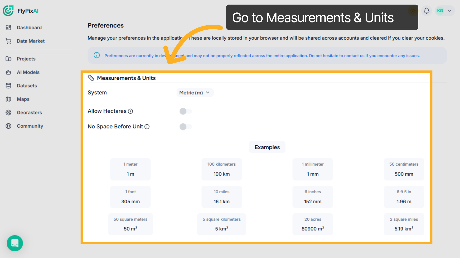 Open Measurements &amp; Units