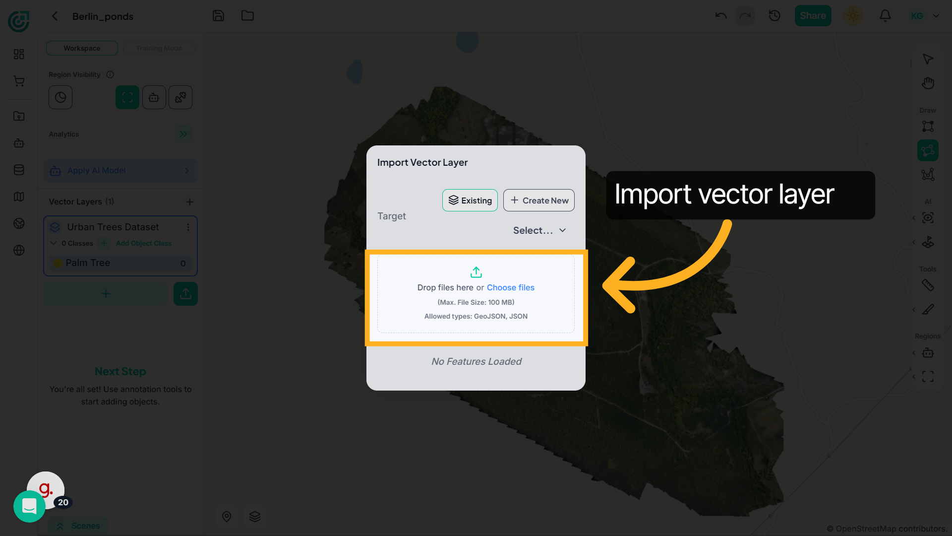 Upload Vector File