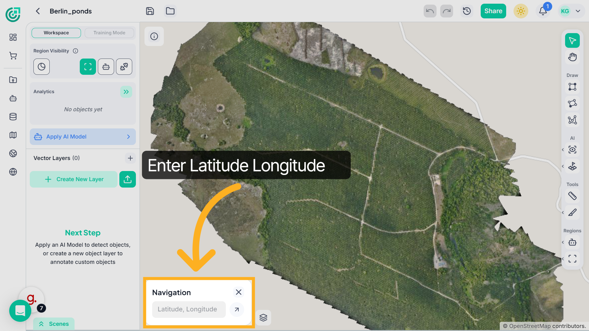 Access Navigation Settings