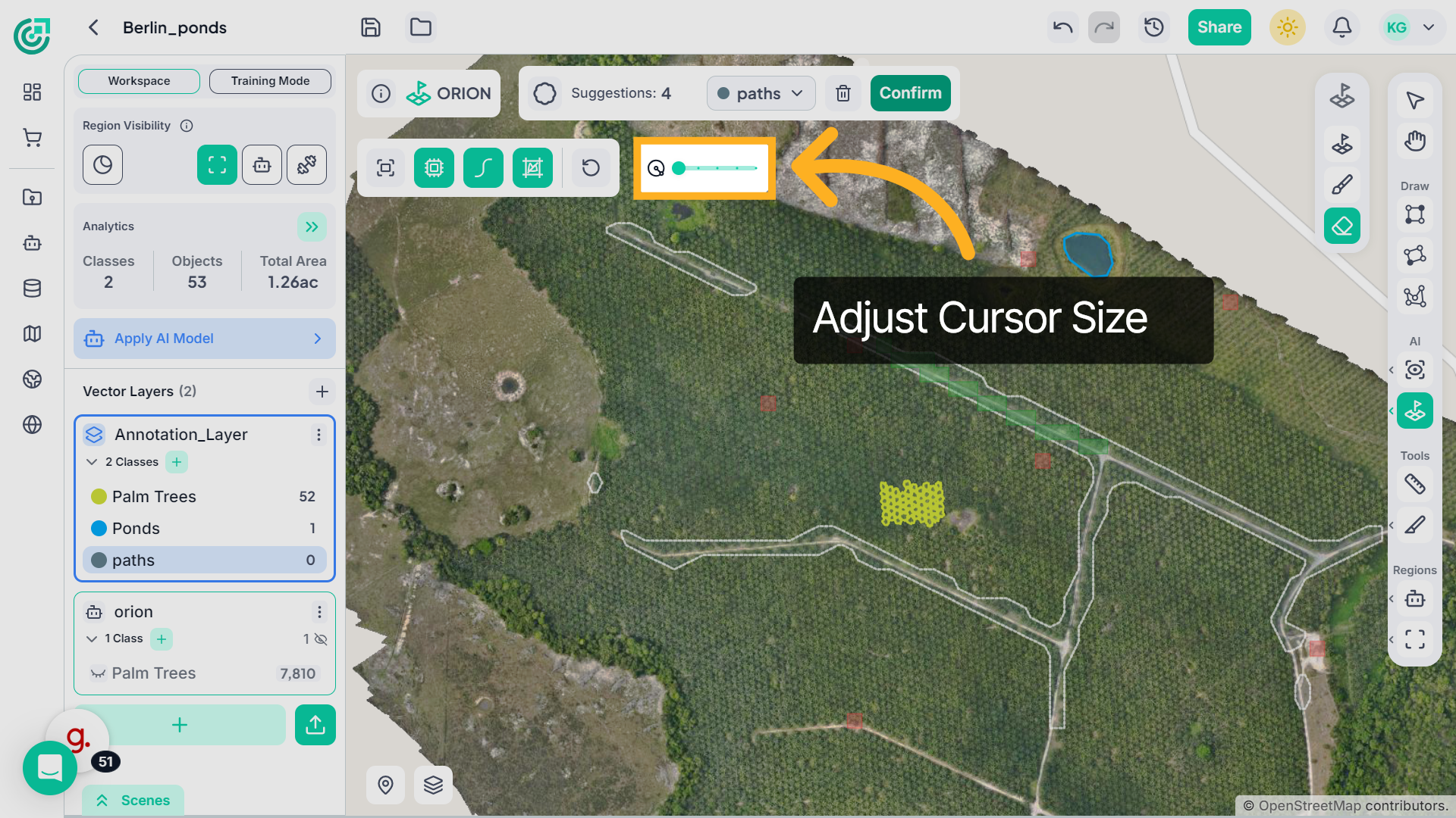 Adjust Cursor Size